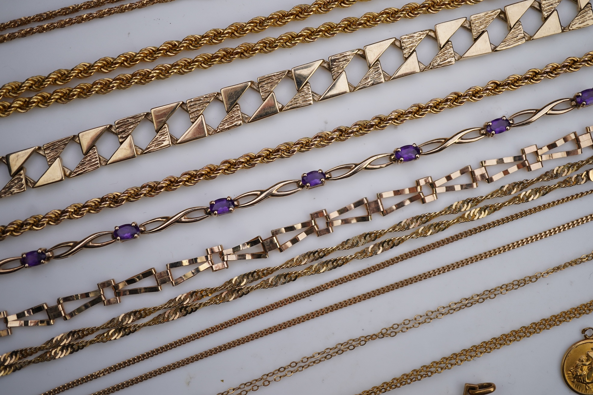 A collection of jewels